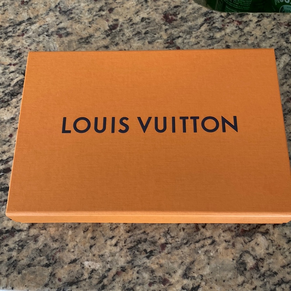 12”X8”X2” Original Louis Vuitton empty box with canvas